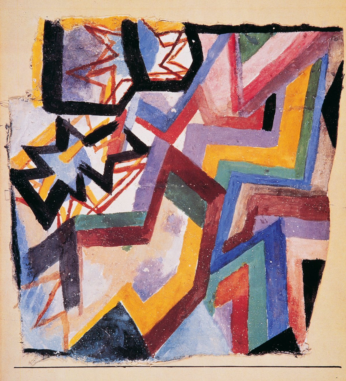 Paul Klee - Farbige und grafische Winkel
