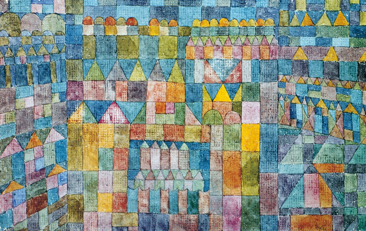 Paul Klee - Tempelviertel von Pert
