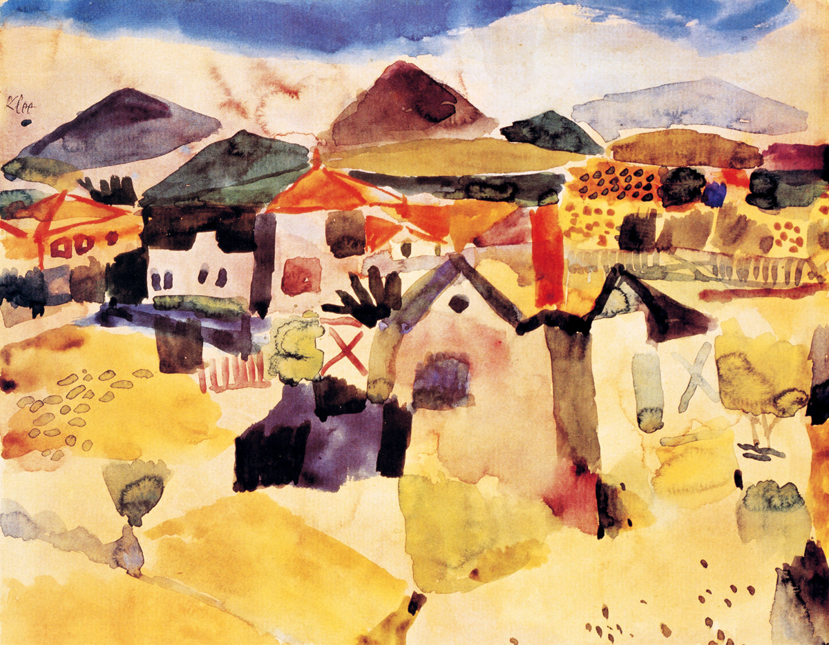 Paul Klee - Ansicht von Saint Germain