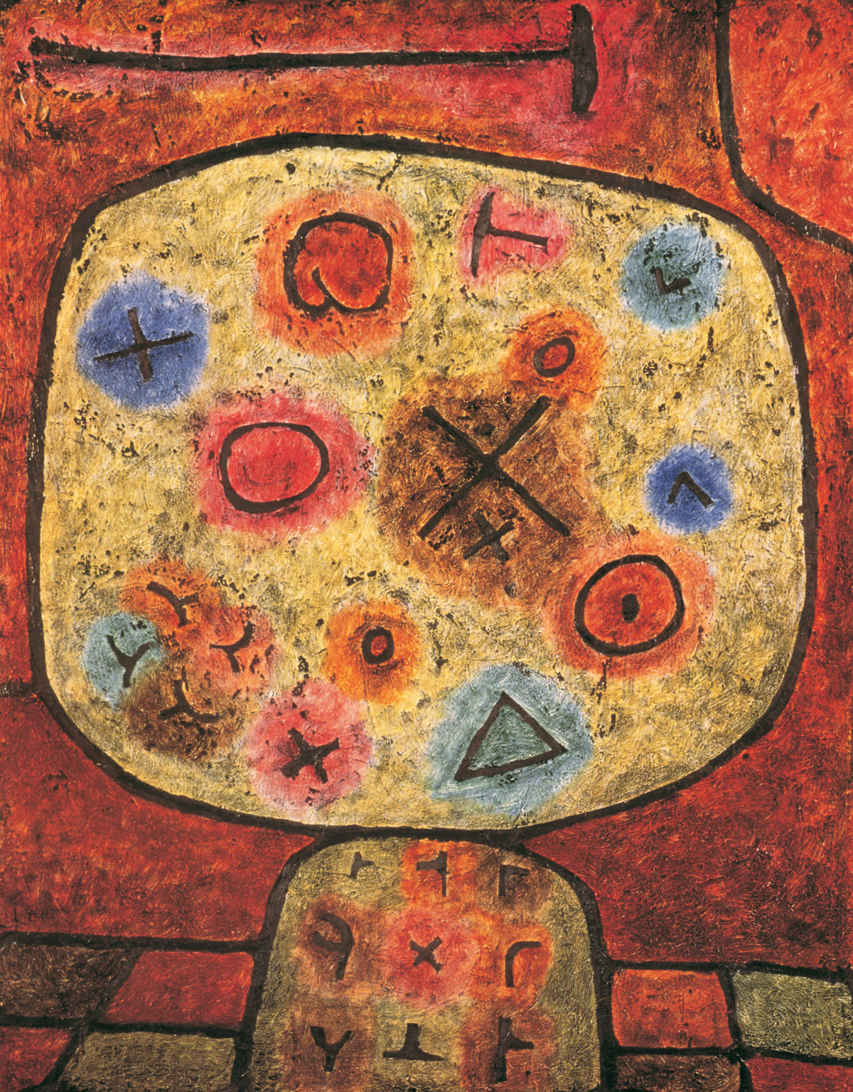 Paul Klee - Blumen in Stein