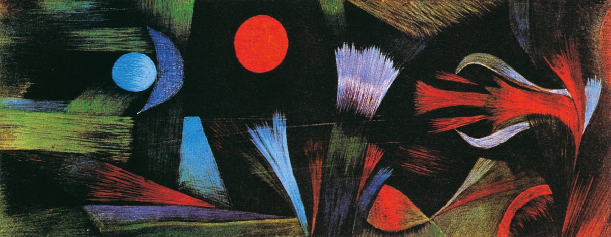 Paul Klee - Landschaft bei Vollmond