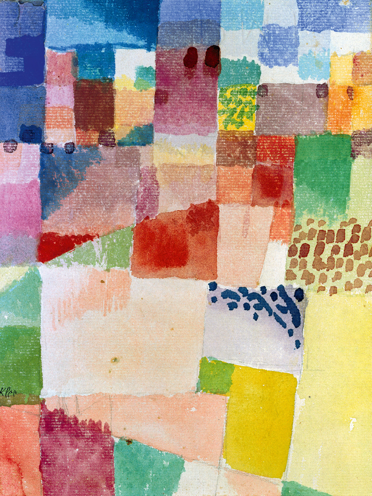 Paul Klee - Motiv aus Hammamet