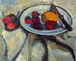 Paula Modersohn-Becker - Stillleben mit Erdbeeren und Zitrone, 1907