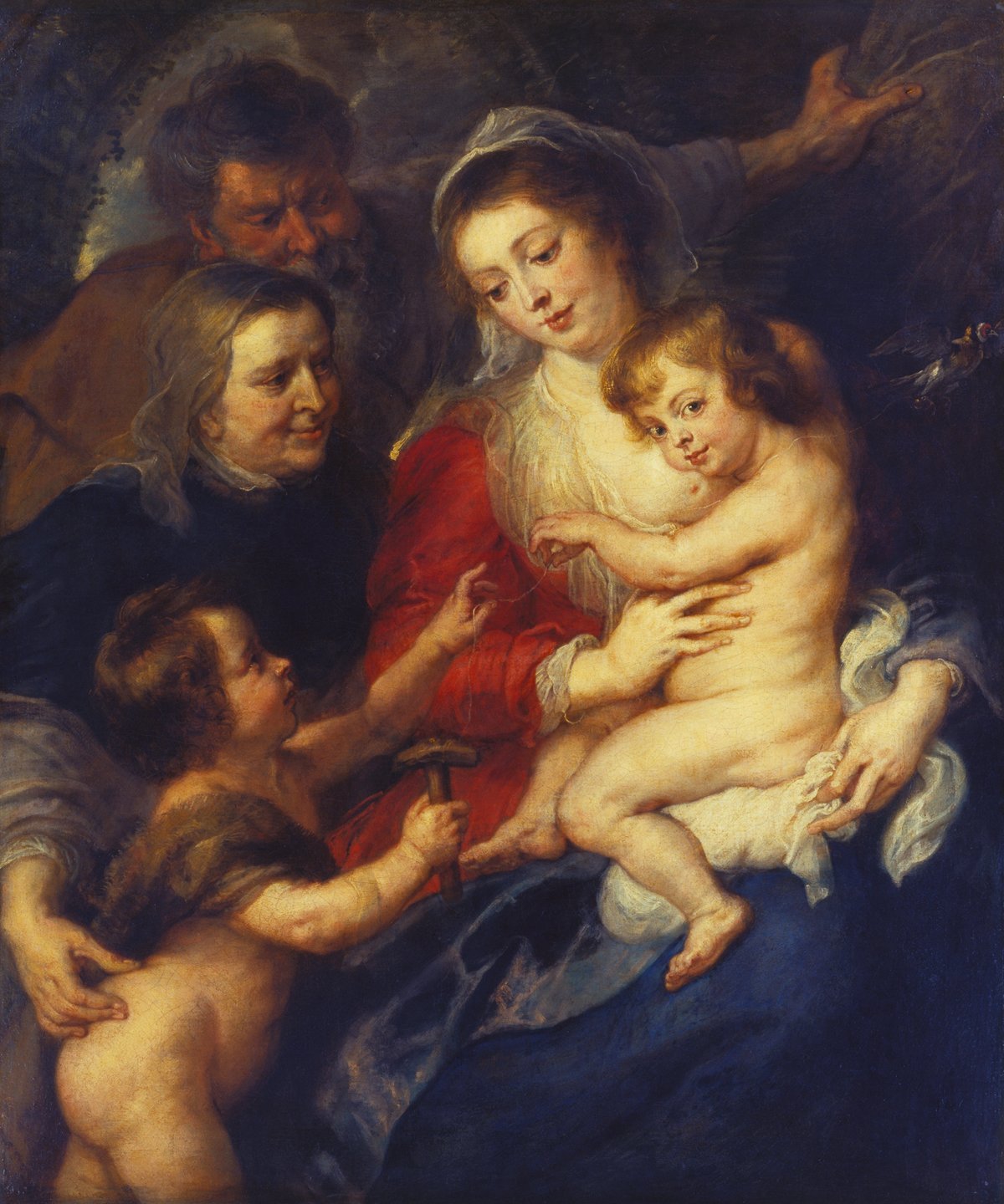 Peter Paul Rubens - Die heilige Familie mit der heiligen Elisabeth und dem Johannesknaben