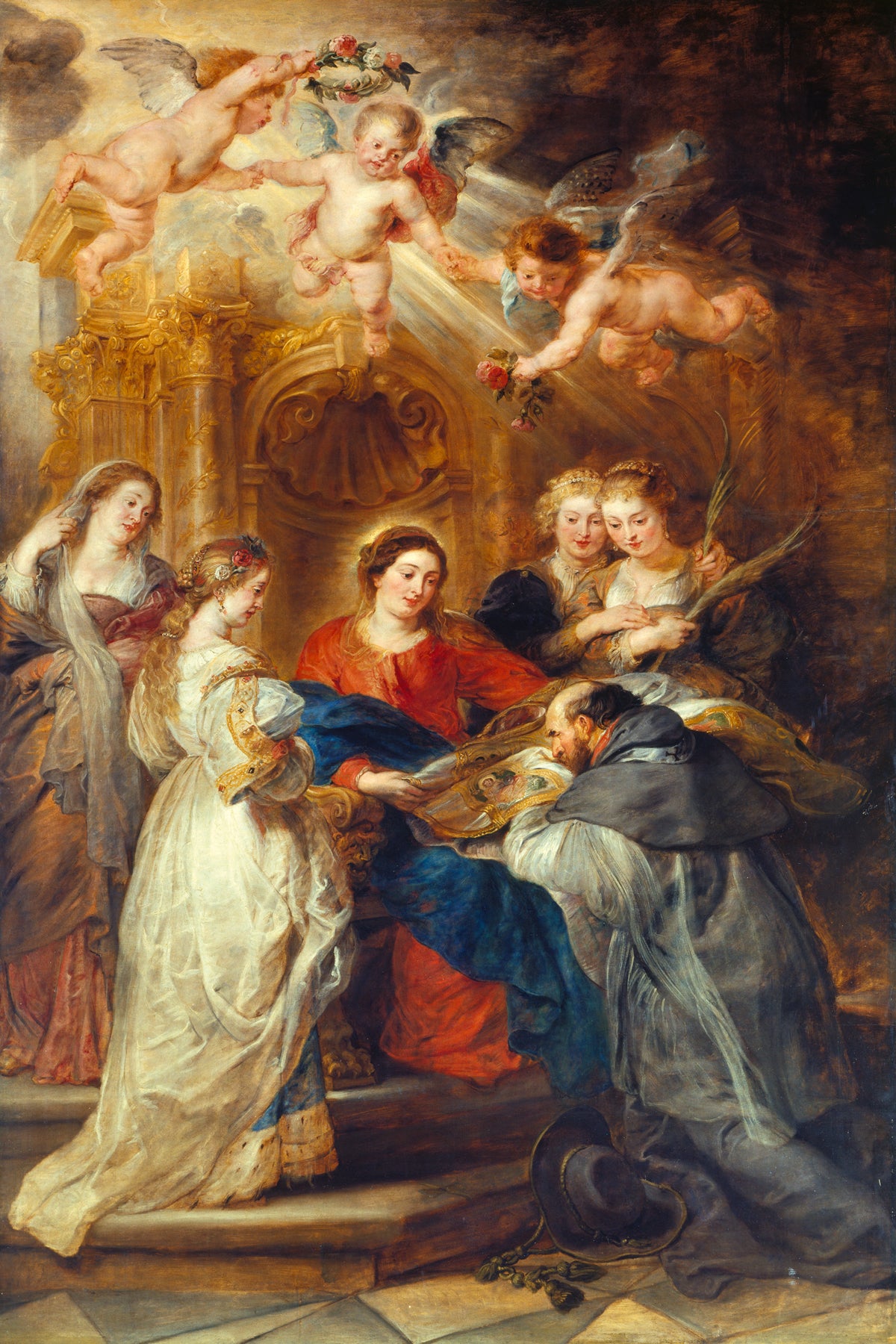 Peter Paul Rubens - Maria erscheint dem heiligen Ild