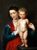 Peter Paul Rubens - Madonna mit stehendem Kind