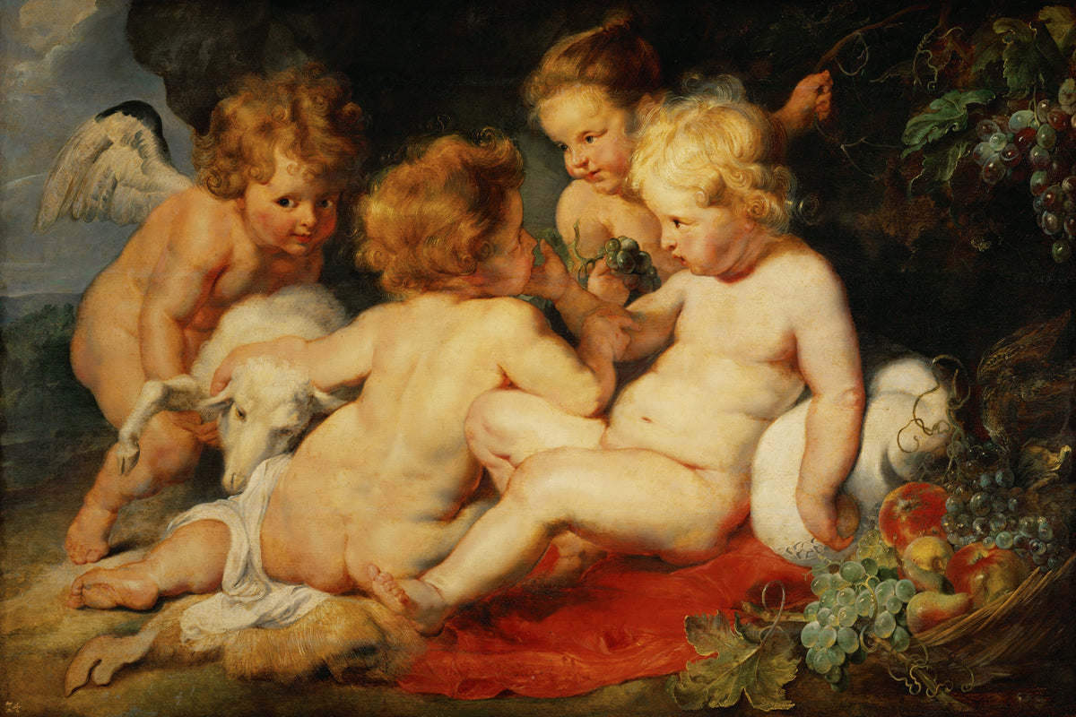 Peter Paul Rubens - Das Christkind mit dem Johannesknaben