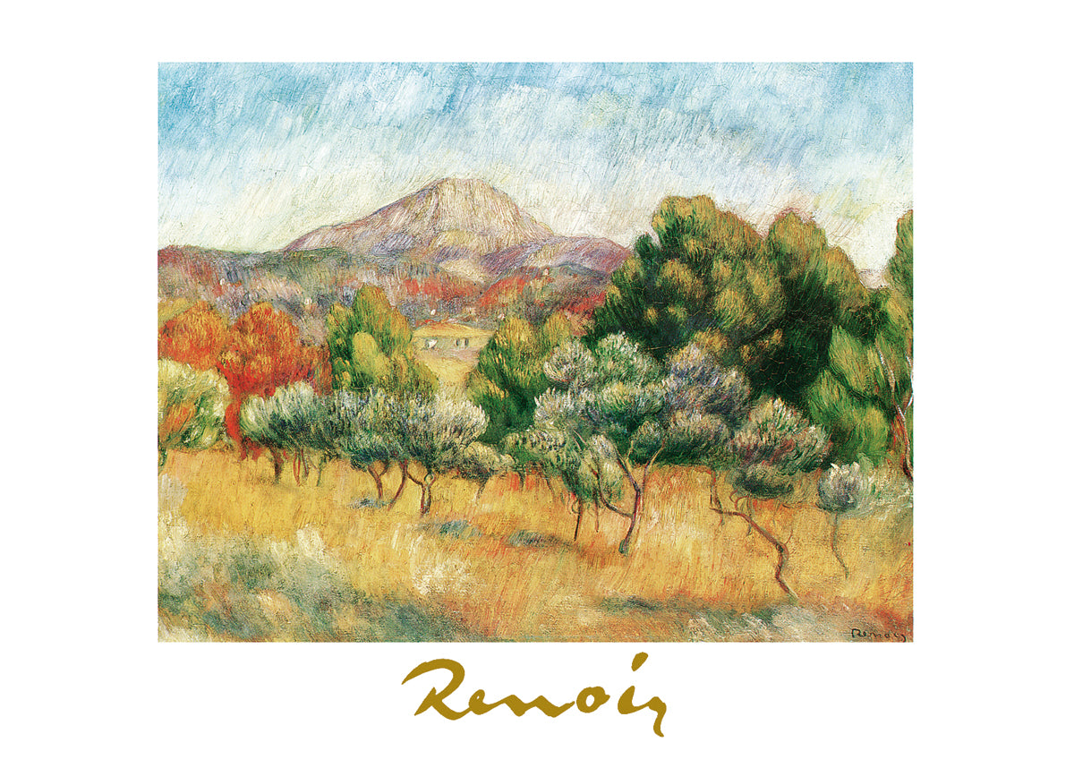 Auguste Renoir - Il mont Sainte-Victoire