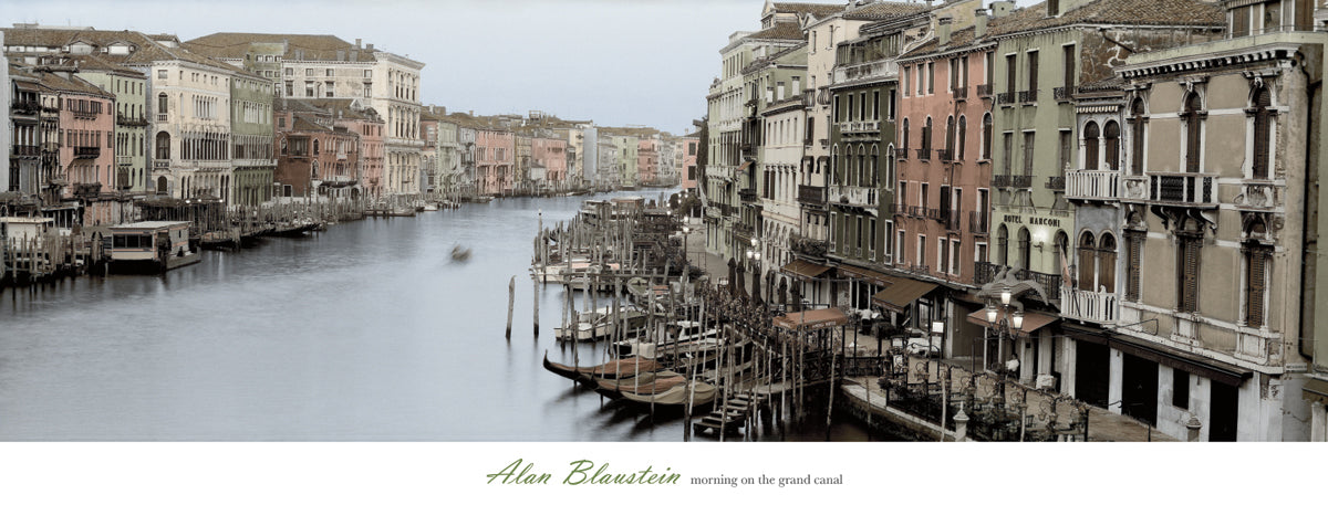 Alan Blaustein - Morning on the Grand Canal