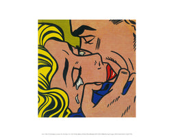 Roy Lichtenstein - Kiss V