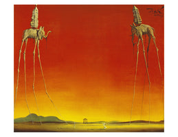 Salvador Dali - Les Elephants