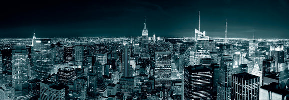 Shutterstock - Manhatten Skyline at Night