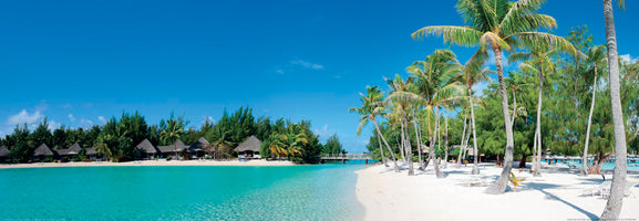 Shutterstock - Beautiful beach on Bora Bora