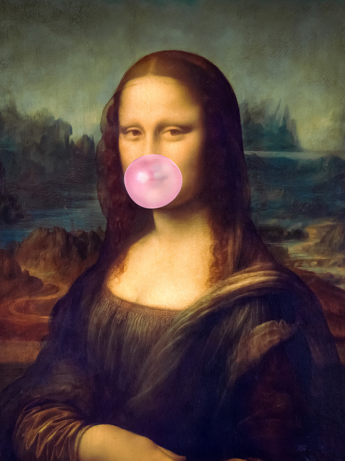 Mona Lisa Bubble Gum