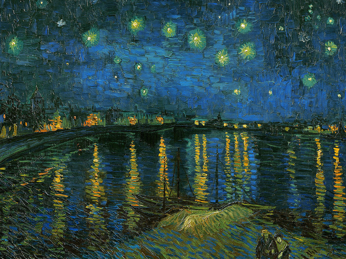 Notte stellata von Vincent Van Gogh Wandbilder von PGM Art worlD