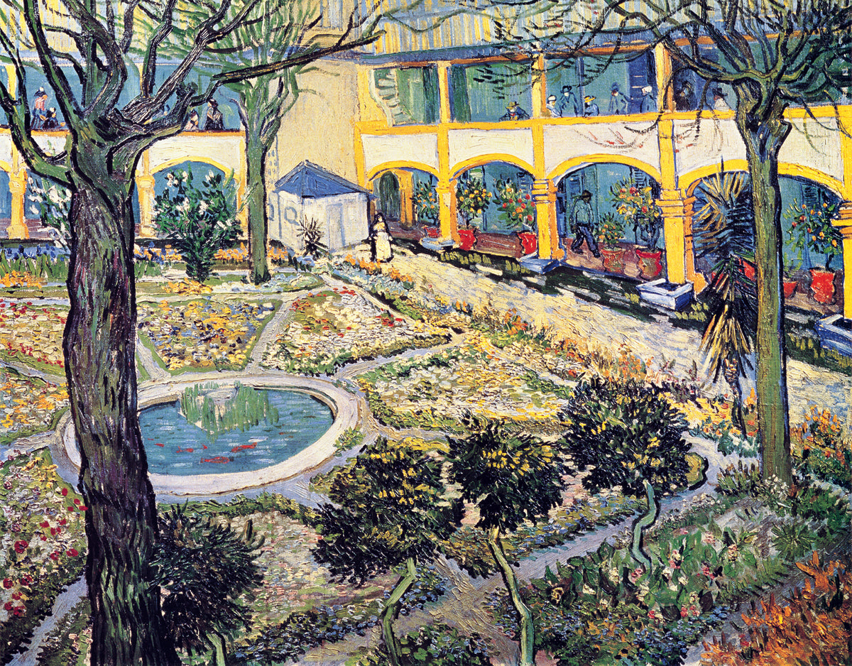 Vincent Van Gogh - Der Garten des Maison de Santè