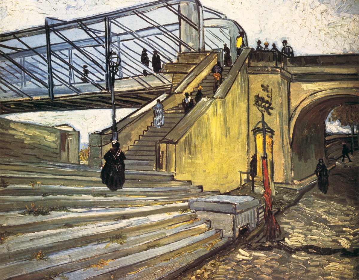 Vincent Van Gogh - Die Brücke von Trinquetaille