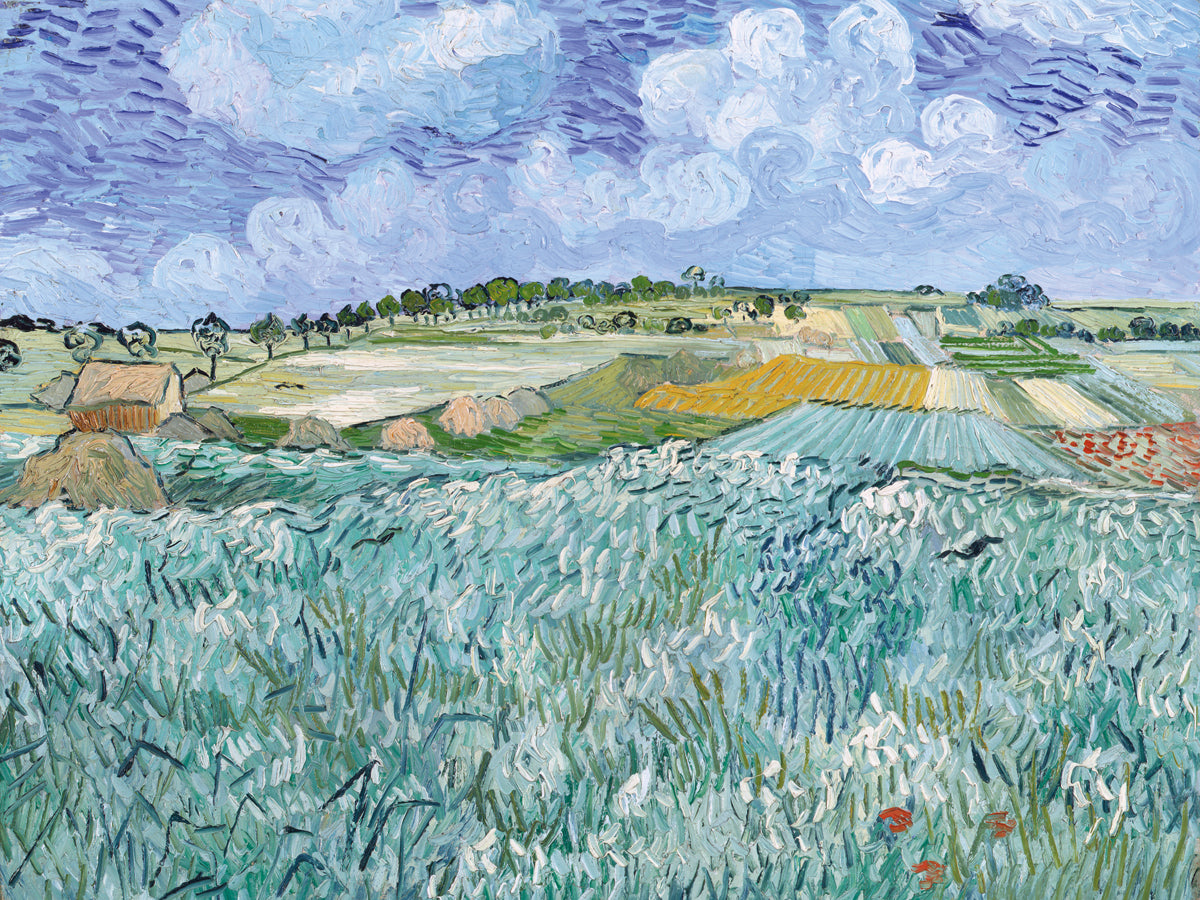 Vincent Van Gogh - Die Ebene bei Auvers