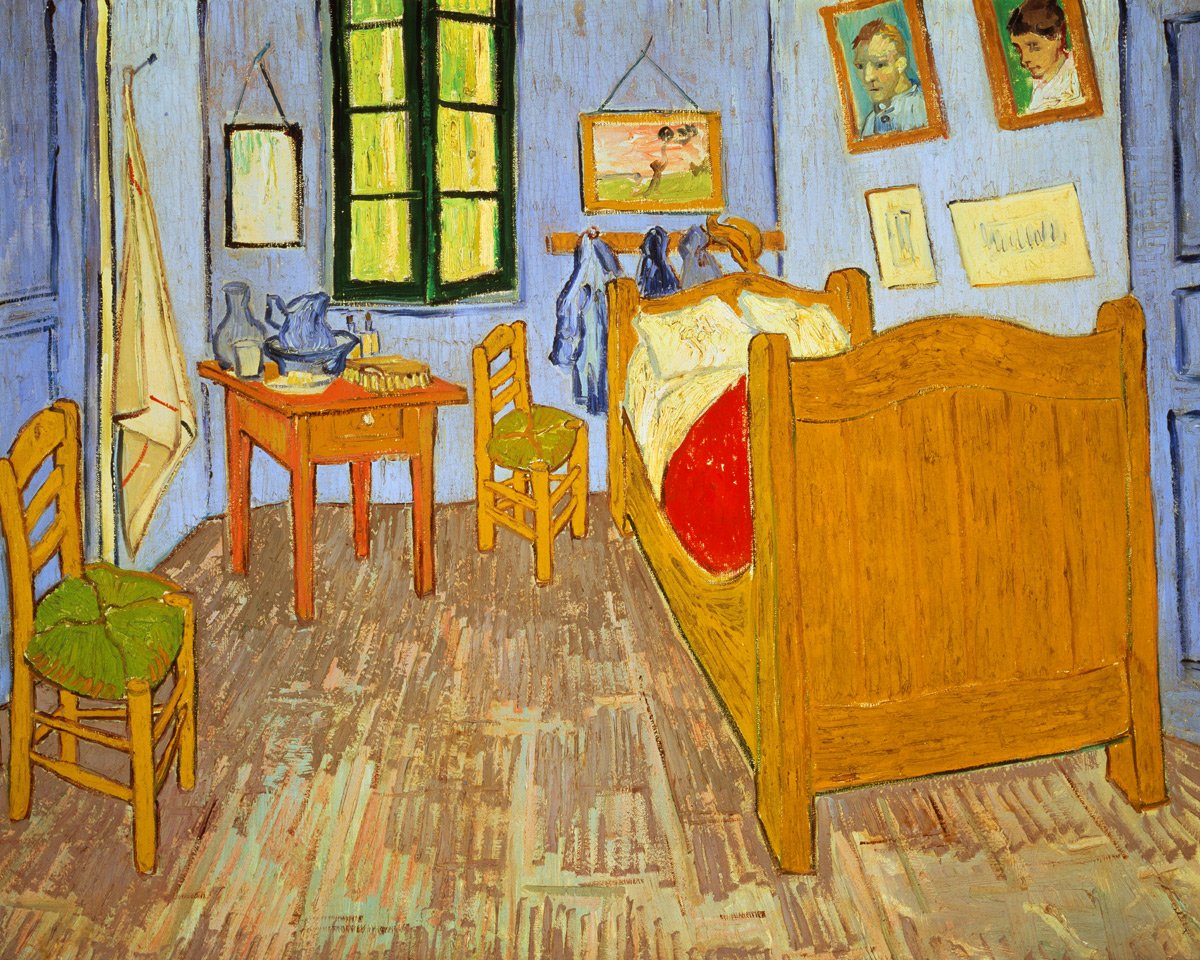 Vincent Van Gogh - van Goghs Schlafzimmer in Arles