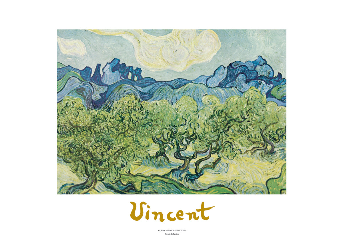 Vincent Van Gogh - Landscapes with olive trees