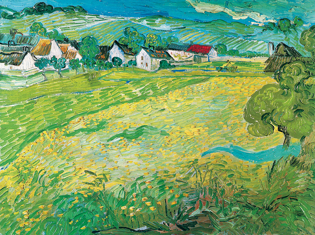 Vincent Van Gogh - Sonnige Wiese bei Auvers, 1890