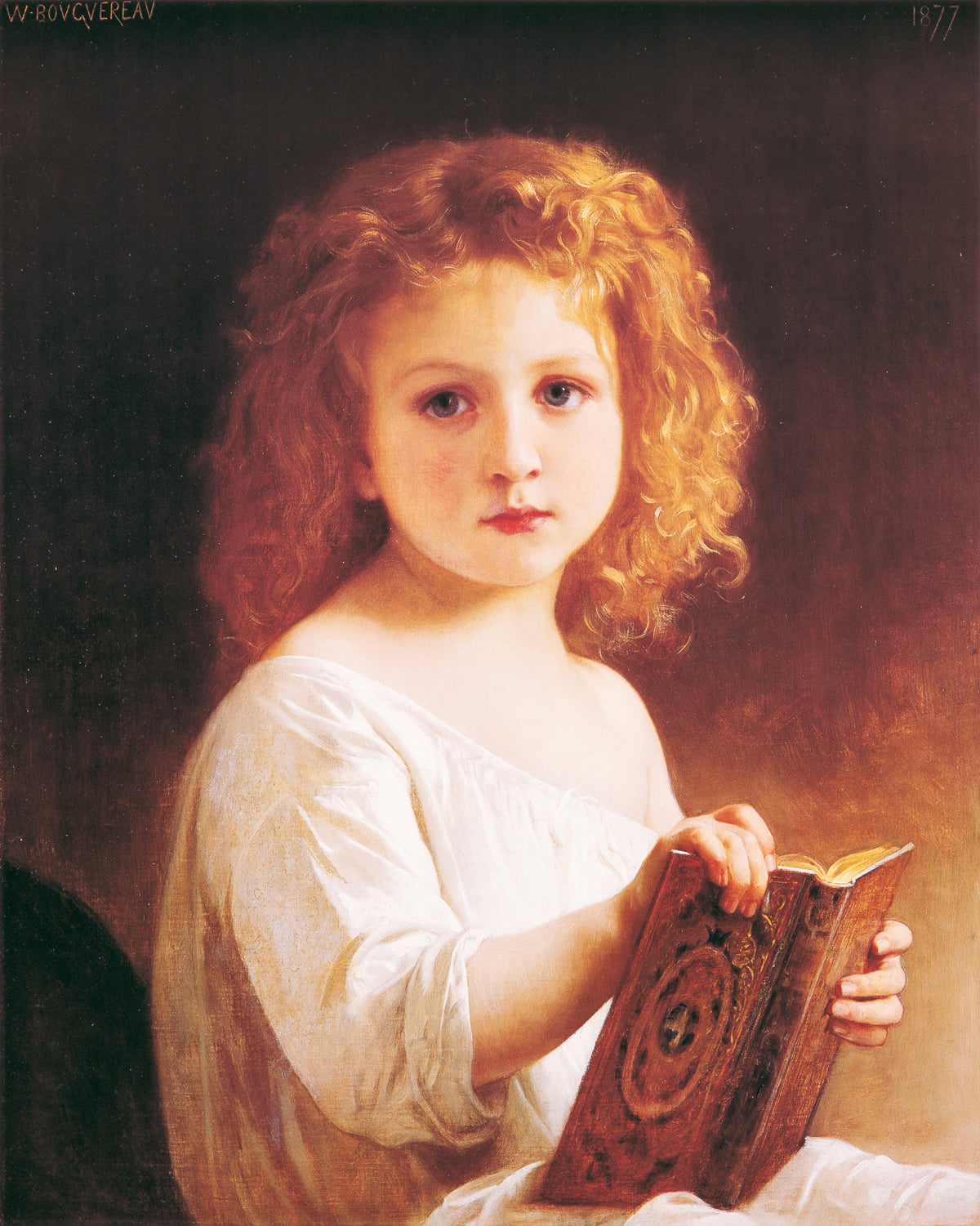 William Bouguereau - The story book