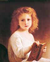 William Bouguereau - The story book