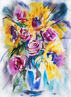 Werner Maier - Sonnenblumenstrauß