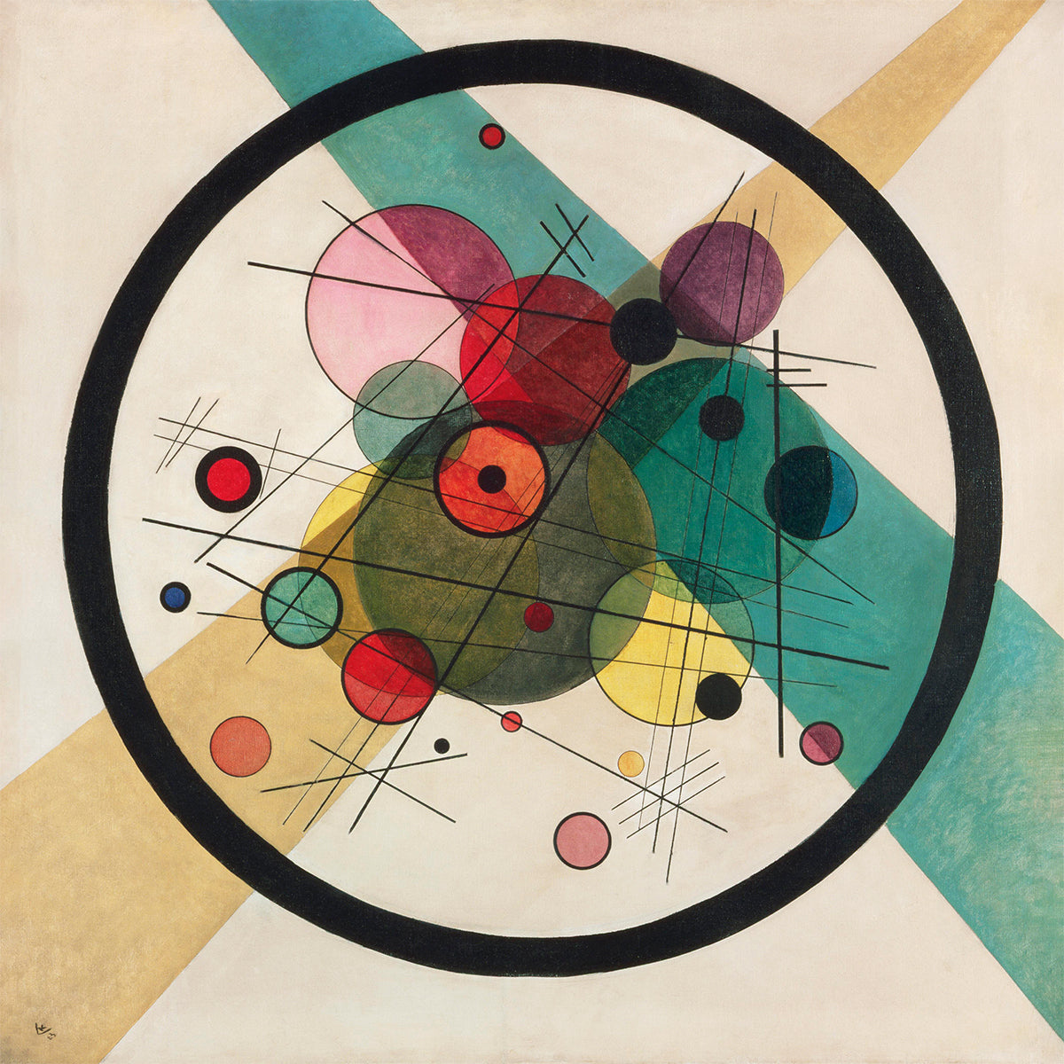 Wassily Kandinsky - Kreis im Kreis