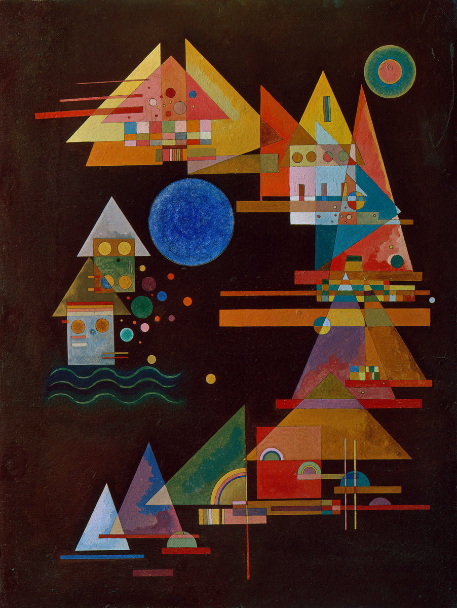 Wassily Kandinsky - Spitzen im Bogen