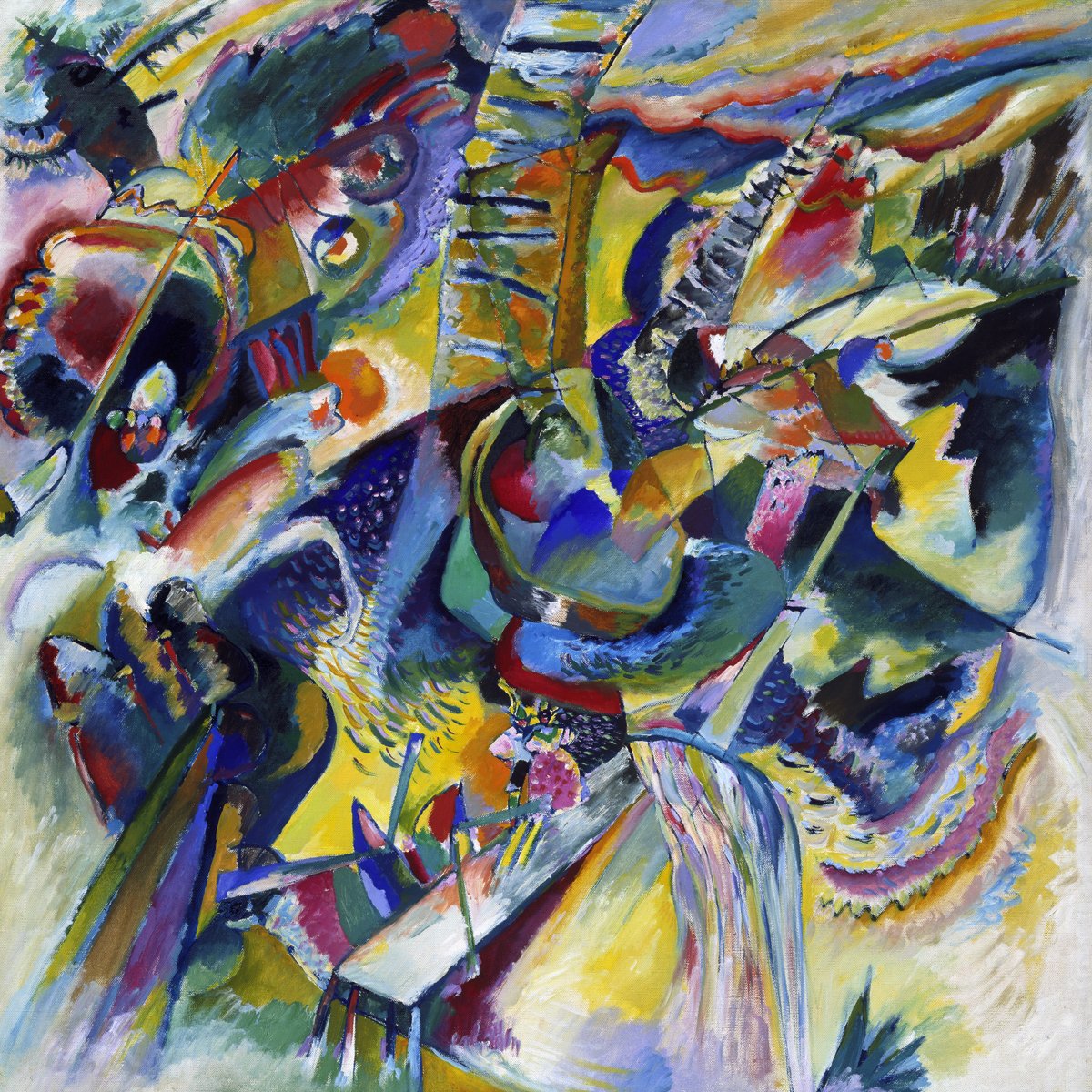 Wassily Kandinsky - Improvisation Klamm