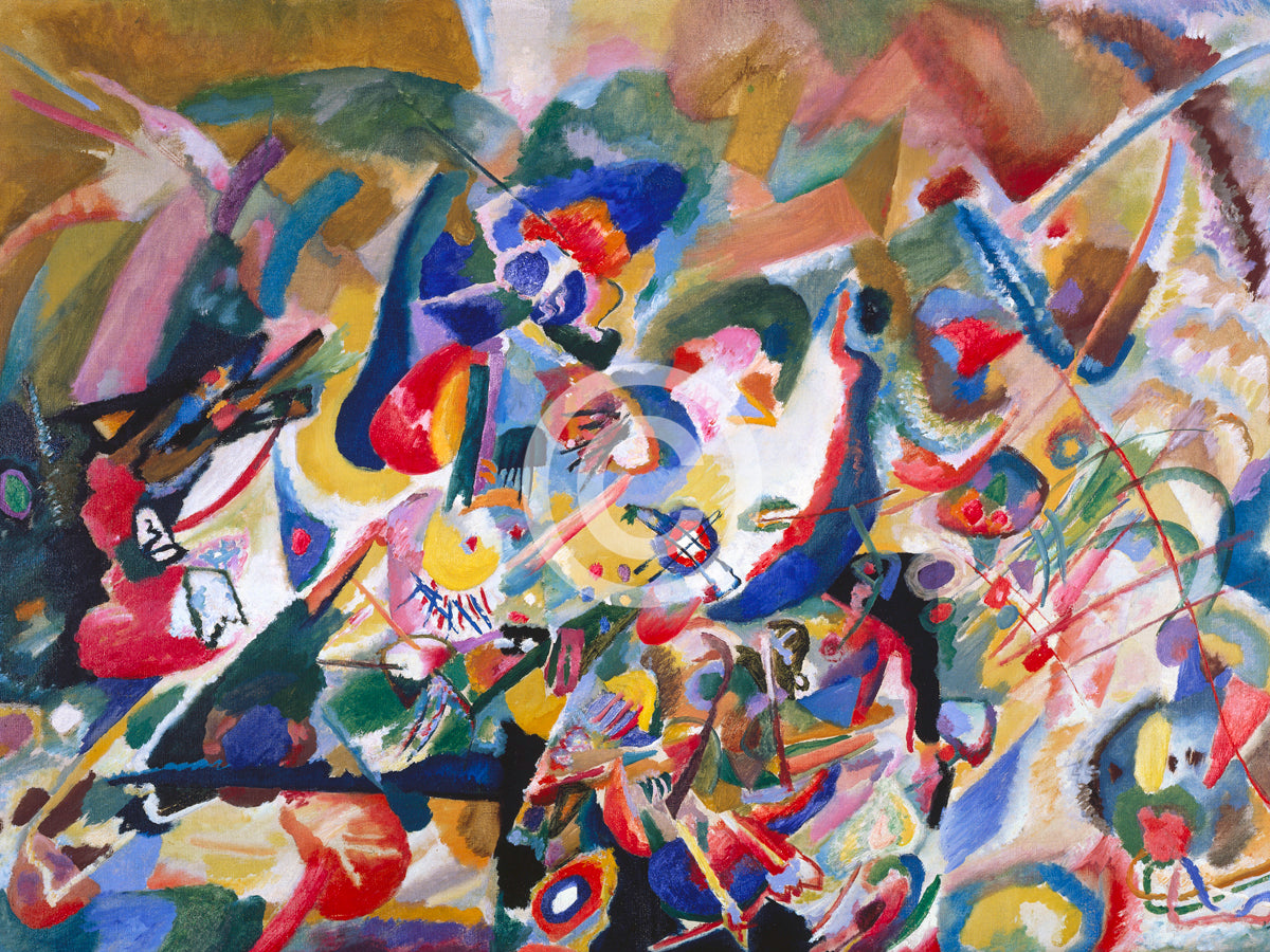 Wassily Kandinsky - Studie zu Komposition VII
