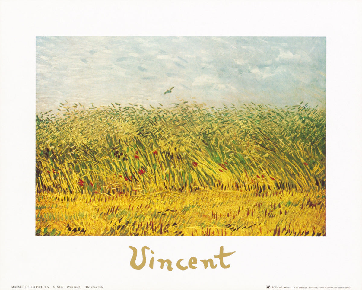 Vincent Van Gogh - The wheat field