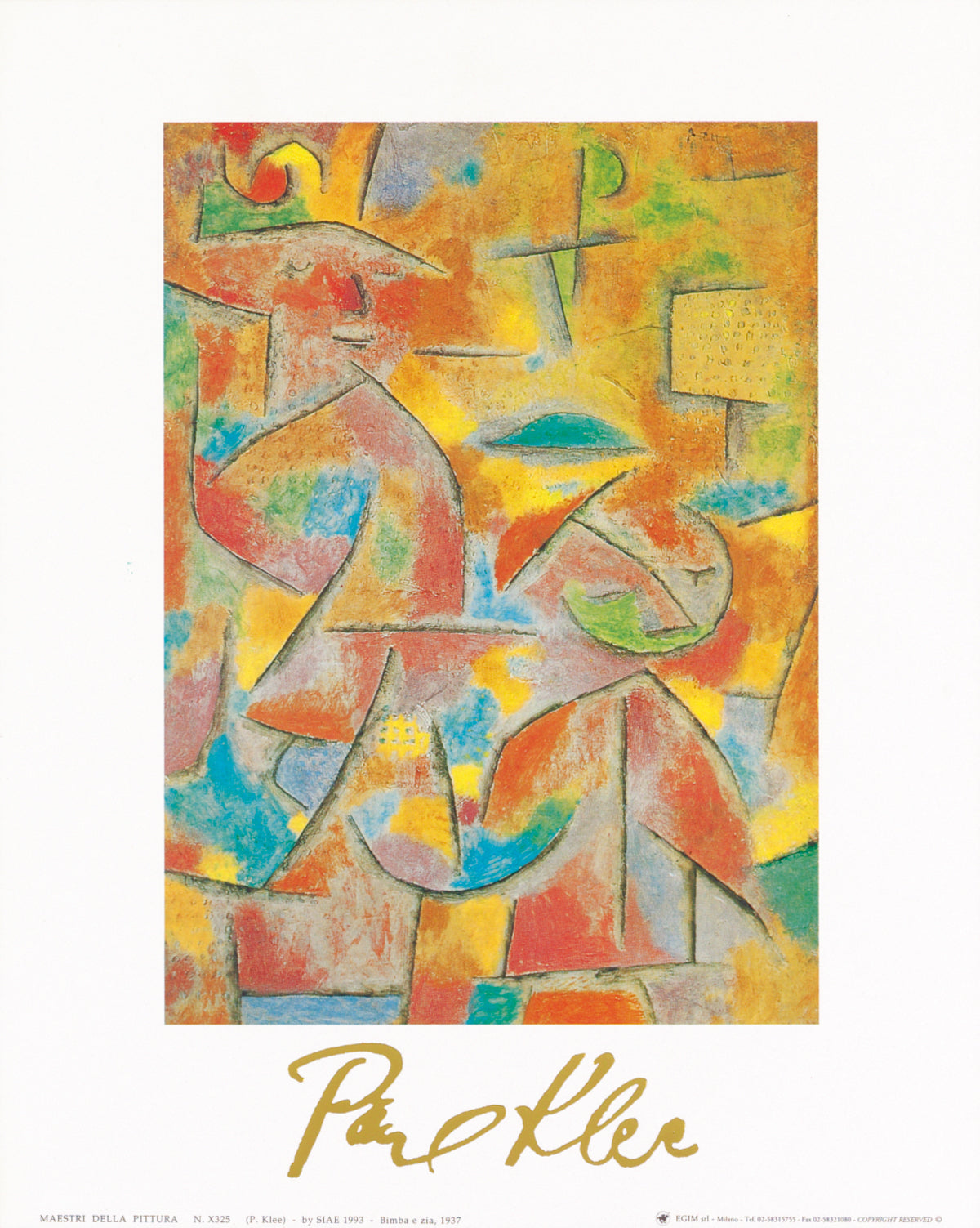 Paul Klee - Bimba e zia, 1937