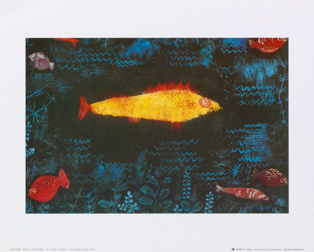 Paul Klee - The golden fish, 1925