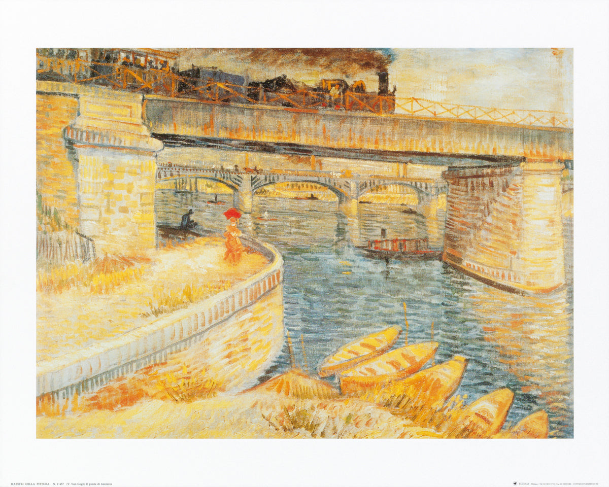 Vincent Van Gogh - Il ponte di Asnieres